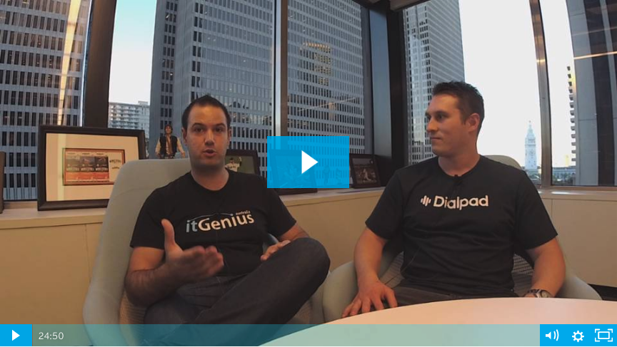 Fireside Chat with Mike Linn at Dialpad | itGenius