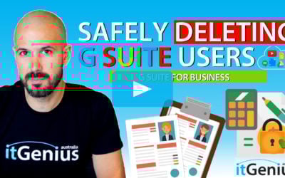 Deleting G Suite user: How to safely do it?