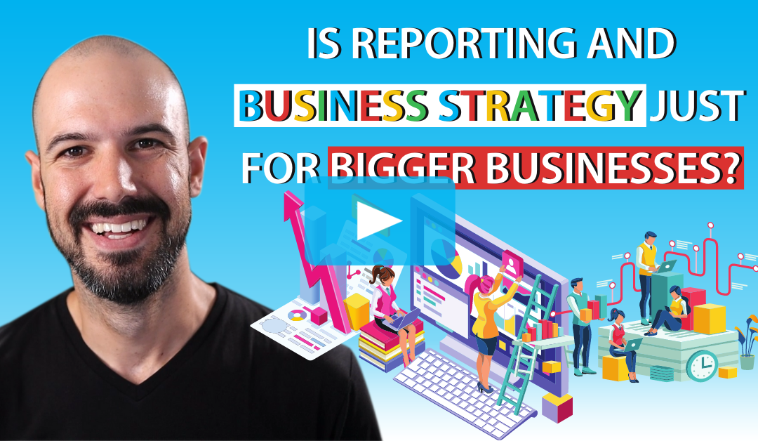 Is reporting and business strategy just for bigger businesses?