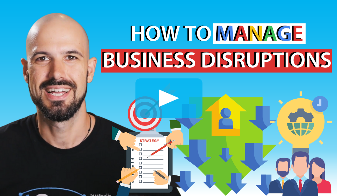 How do businesses manage disruptions and commodification?